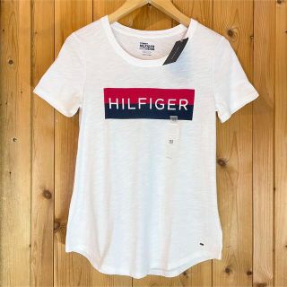 トミーヒルフィガー(TOMMY HILFIGER)の【SALE】超レア♡US限定モデル！プレートフラッグ/半袖Tシャツ【XS】トミー(Tシャツ(半袖/袖なし))