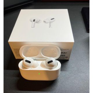 アップル(Apple)のAPPLE AirPods Pro ノイズキャンセリング付完全ワイヤレスイヤホン(ヘッドフォン/イヤフォン)