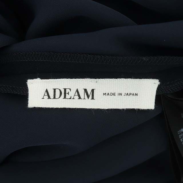 アディアム ADEAM ニットドッキングティアードロングワンピース 半袖