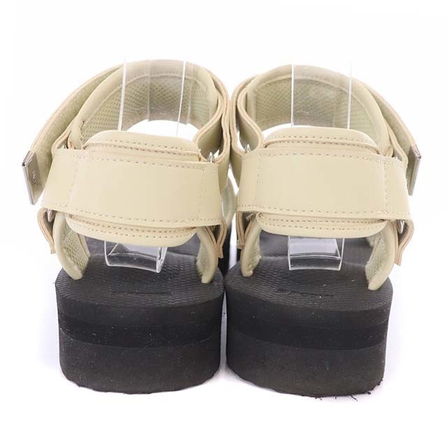 suicoke(スイコック)のスイコック スポーツサンダル ストラップ 24.0cm ベージュ 黒 ブラック レディースの靴/シューズ(サンダル)の商品写真