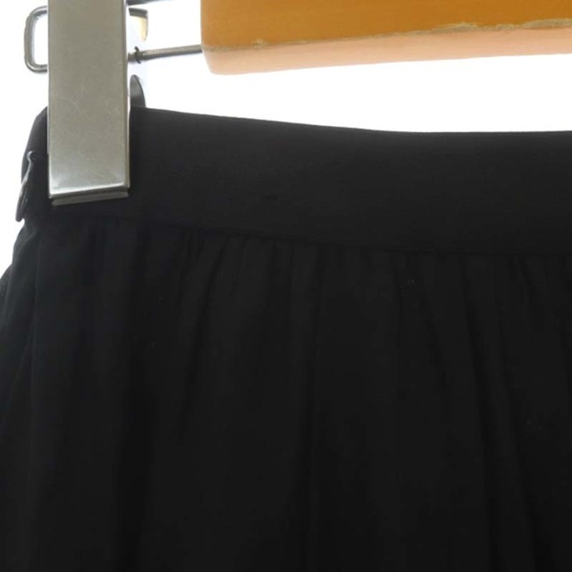 ANAYI(アナイ)のアナイ 22SS ティアードスカート ギャザー ロング 34 黒 ブラック レディースのスカート(ロングスカート)の商品写真