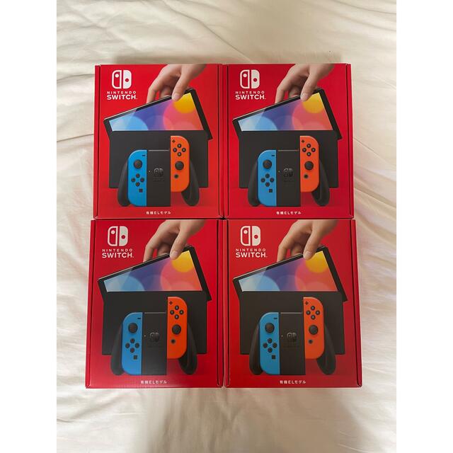【即納】 Nintendo Switch 4台 ネオン 有機ELモデル ニンテンドースイッチ - 家庭用ゲーム機本体 【即納】 Nintendo Switch 4台 ネオン 有機ELモデル ニンテンドースイッチ - 家庭用ゲーム機本体