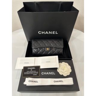 シャネル(CHANEL)の【週末値下】CHANEL ロング　フラップ　ウォレット(財布)