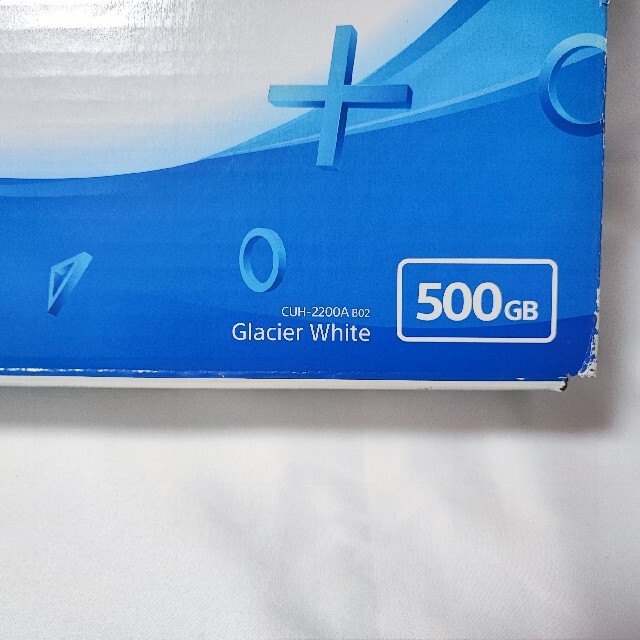 PS4 グレイシャーホワイト 薄型 CUH-2200A 500GB 美品