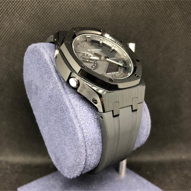 G-SHOCK(ジーショック)のGA-2100本体付き ラバーベルトセット カシオーク カスタム Gショック メンズの時計(腕時計(アナログ))の商品写真