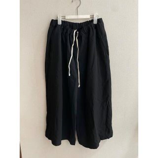 ブラックコムデギャルソン(BLACK COMME des GARCONS)のBLACK COMME des GARCONS ポリエステル 縮絨 ワイドパンツ(スラックス)