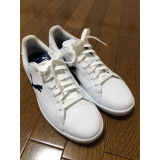 プーマ(PUMA)のプーマ スニーカー ホワイトxネイビー(スニーカー)