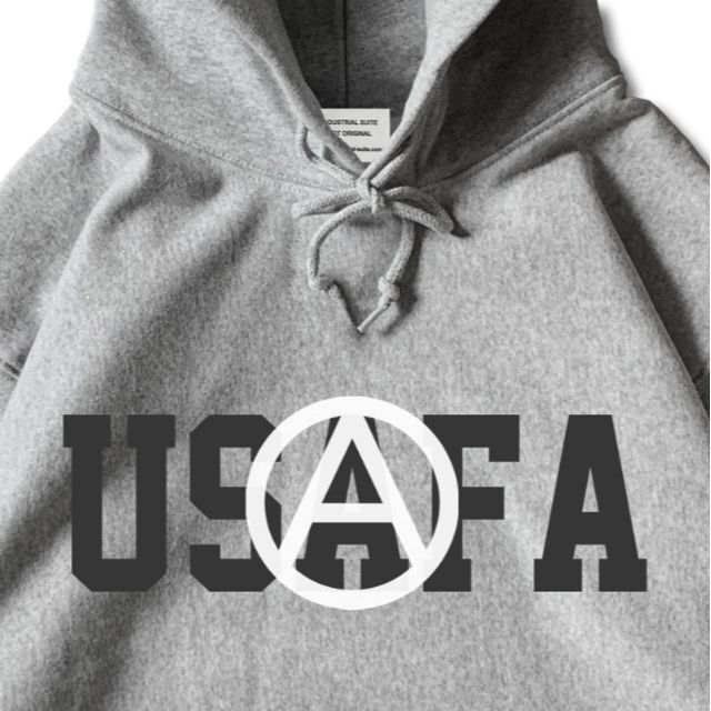 送料込み ANARCHY USAFA パーカー ブラック