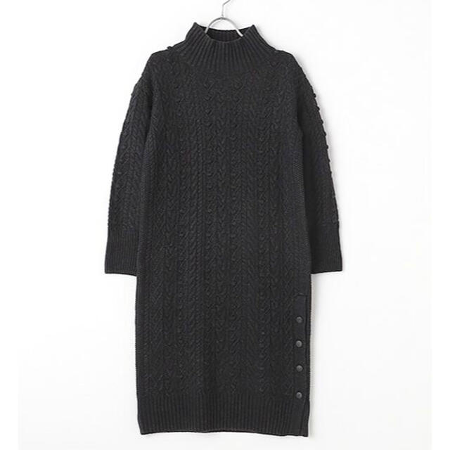 美品 インゲボルグ アラン編 ニット ロング ワンピース