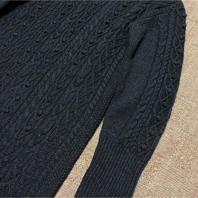 美品 インゲボルグ アラン編 ニット ロング ワンピース
