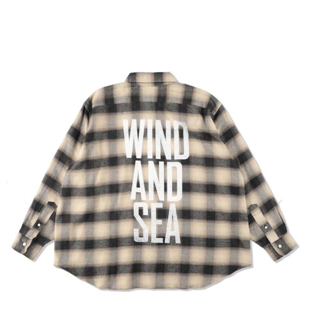 WIND AND SEA(ウィンダンシー)のウィンダンシー  WDS CHECK SHIRTS / YELLOW Lサイズ メンズのトップス(シャツ)の商品写真