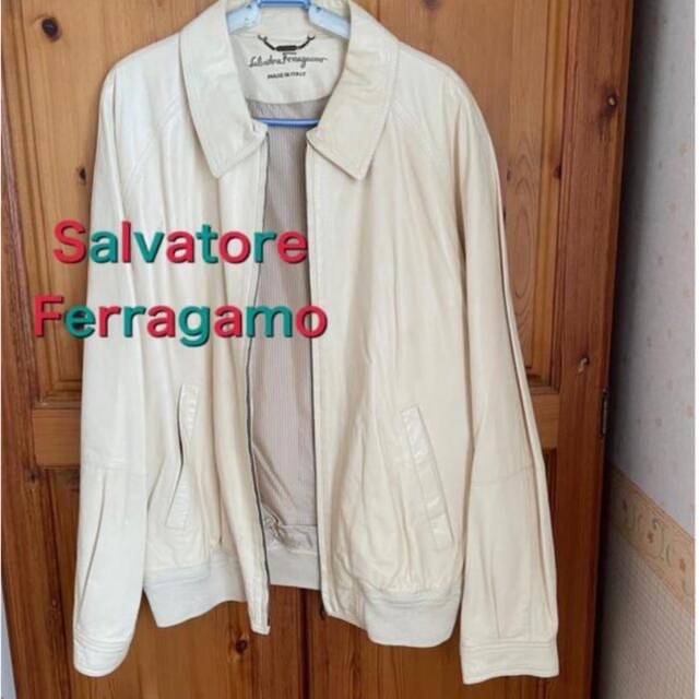 ★値下げ中★【未使用】《Salvatore Ferragamo》レザージャケット