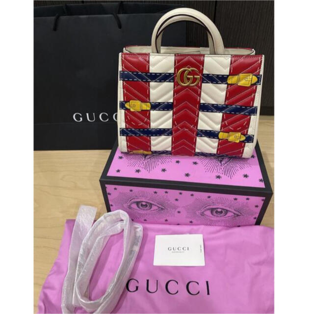 ファッションデザイナー Gucci グッチGGマーモントバッグ 限定品