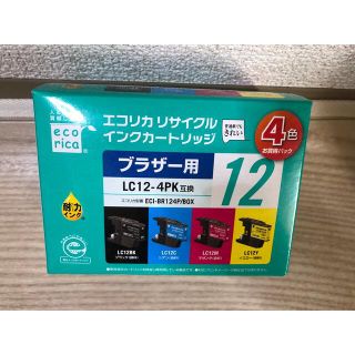 ブラザー(brother)のbrother インクカートリッジ  LC12-4PK (PC周辺機器)