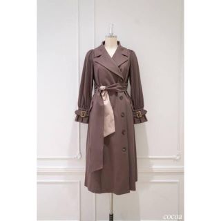 ハーリップトゥ(Her lip to)のherlipto トレンチコートBelted Dress Trench Coat(トレンチコート)