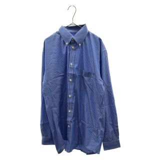 バレンシアガ(Balenciaga)のBALENCIAGA バレンシアガ 17AW Stlipe Over size Shirt 485971 TWB16 ストライプオーバーサイズボタンダウン長袖シャツ(シャツ)