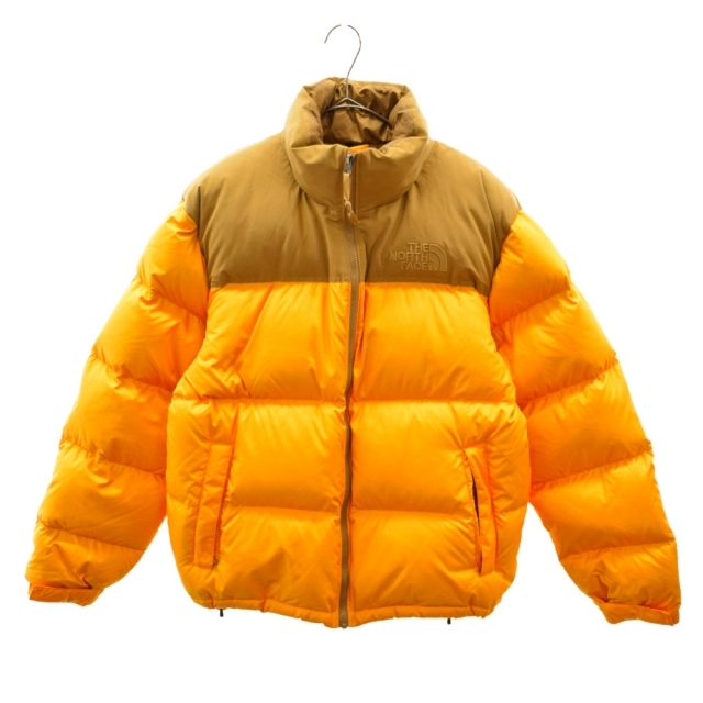 THE NORTH FACE ザノースフェイス ECO NUPTSE JACKET NF0A3YRJ ヌプシジャケット ダウンジャケット イエロー/ブラウン