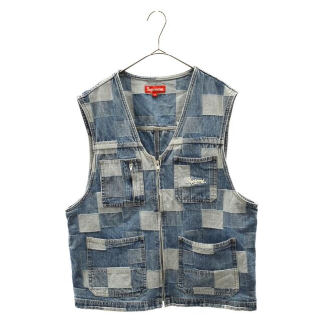 Supreme Patched Denim Vest デニム ベスト - ベスト