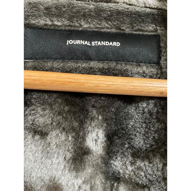 JOURNAL STANDARD(ジャーナルスタンダード)の【JOURNAL STANDARD】フェイクムートン フードコート レディースのジャケット/アウター(ムートンコート)の商品写真