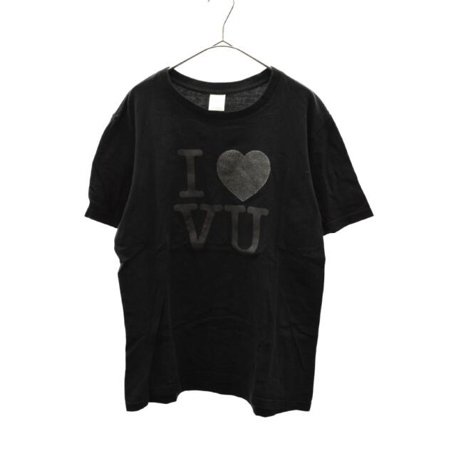 NUMBER (N)INE ナンバーナイン 02SS MODERN AGE 期 I LOVE VU Tシャツ 半袖クルーネックカットソー ブラック