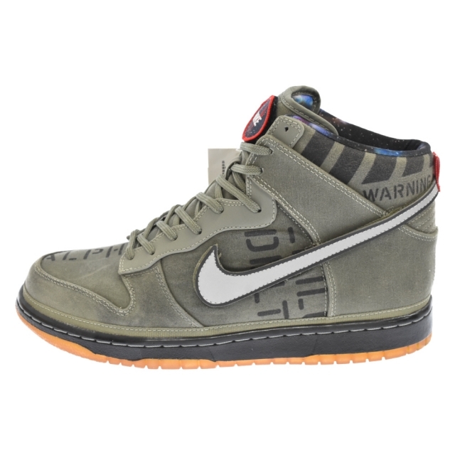 NIKE ナイキ DUNK HI PREMIUM QS All Star Galaxy Rogue ダンク ギャラクシー オールスター ハイカットスニーカー カーキ 503766-440