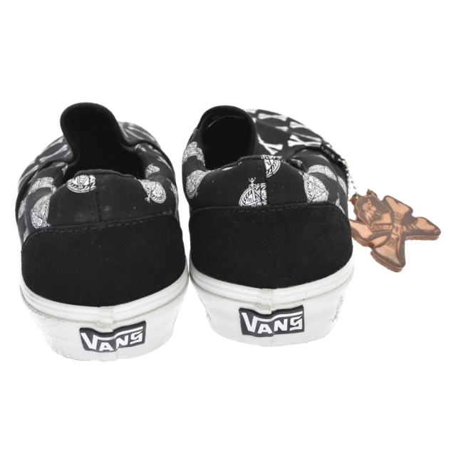 VANS(ヴァンズ)のVANS ヴァンズ ×WTAPS SLIP-ON S×ダブルタップス ロゴプリント スリッポン ローカットスニーカー ブラック 5577776 090 メンズの靴/シューズ(スニーカー)の商品写真