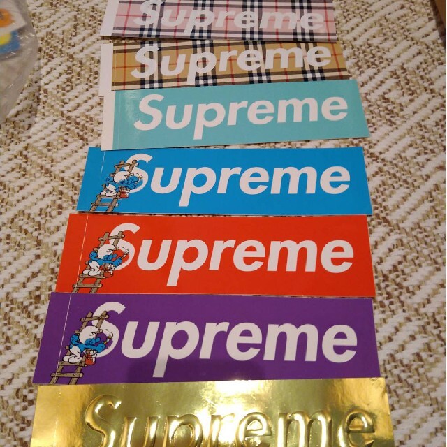 Supreme　スマーフ　smurfs smurfscratchgold ゴ