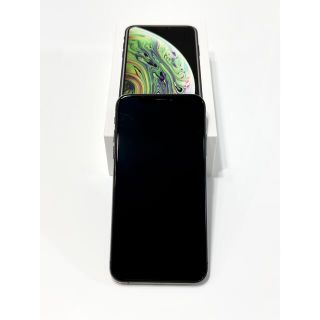 アイフォーン(iPhone)の【美品】iPhoneXs スペースグレー Space Gray 64GB(スマートフォン本体)