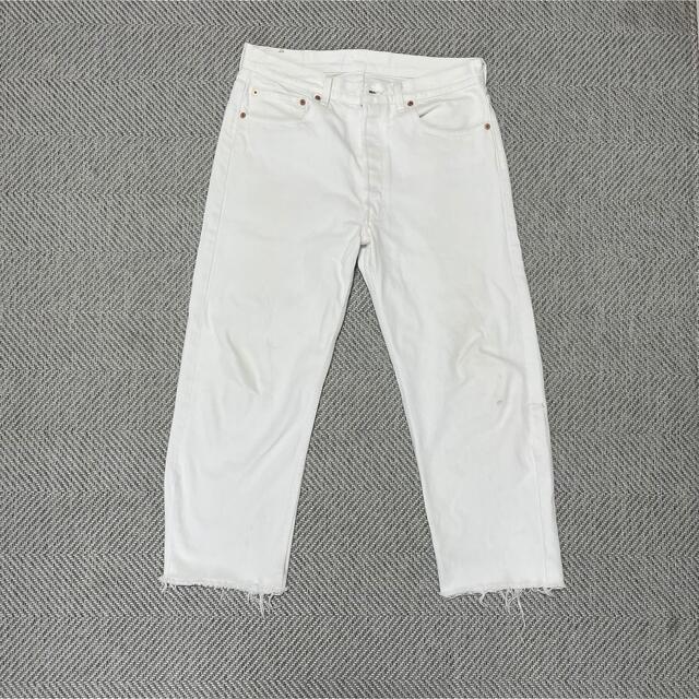 90s levis 501 usa製 カットオフデニム