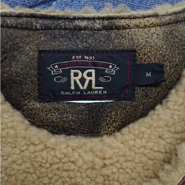 RRL ダブルアールエル ムートン ベスト