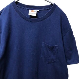 ディッキーズ(Dickies)の【希少】ディッキーズ dickeys Tシャツ M カットソー ロゴ ネイビー(Tシャツ/カットソー(半袖/袖なし))