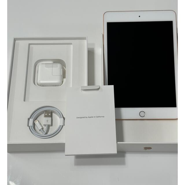 【美品】iPad mini 5 Wi-Fi+Cellular 64GB ゴールド 2