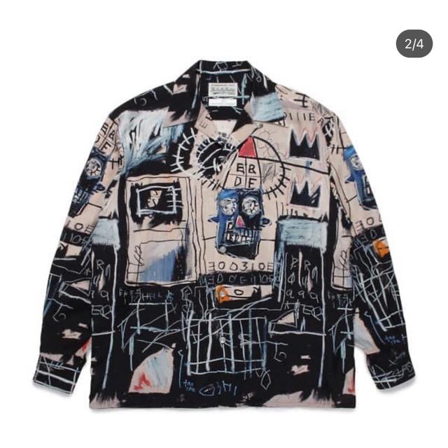 ワコマリアwackomariaバスキアJEANMICHELBASQUIATシャツメンズ