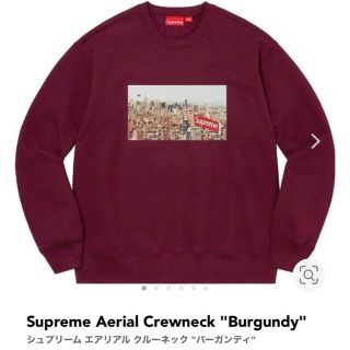 Supreme  Aerial  Crewneck ブラック　Mサイズ