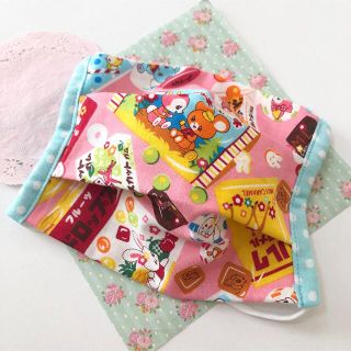 レトロ可愛いプリーツマスク★Mサイズ★はいから横丁★ハンドメイド(その他)