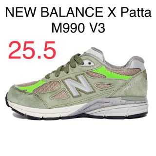 ニューバランス(New Balance)のNEW BALANCE X Patta M990 V3 ニューバランス  パタ(スニーカー)