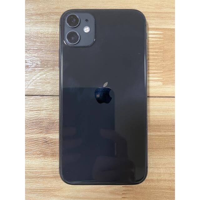 スマートフォン/携帯電話iphone11 64gb black simフリー　美品