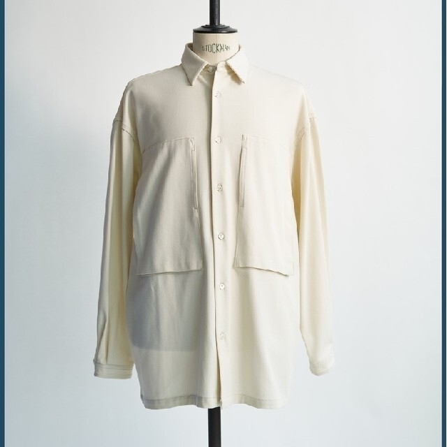 E.tautz 21ss CORE LINEMAN SHIRT ecru お見舞い www.gold-and-wood.com