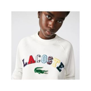 ラコステ(LACOSTE)のラコステ　カレッジグラフィッククルーネックシャツ(スウェット)