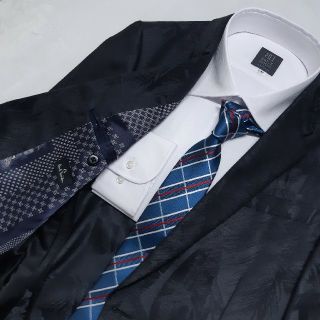 【美品/希少】Paul Smith デザイン 総柄 セットアップ スーツ 黒 S