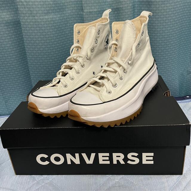 CONVERSE(コンバース)のCONVERSE Run Star Hike ホワイト 27.0cm メンズの靴/シューズ(スニーカー)の商品写真