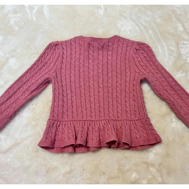 Ralph Lauren(ラルフローレン)のラルフローレン カーディガン 12M ピンク💗 キッズ/ベビー/マタニティのベビー服(~85cm)(カーディガン/ボレロ)の商品写真