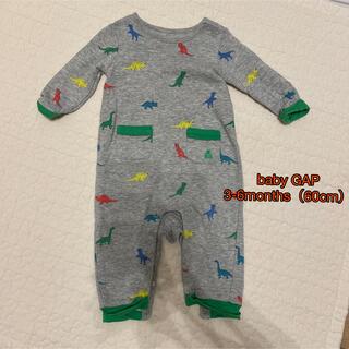 ベビーギャップ(babyGAP)のbaby GAP 長袖ロンパース（60cm）(ロンパース)