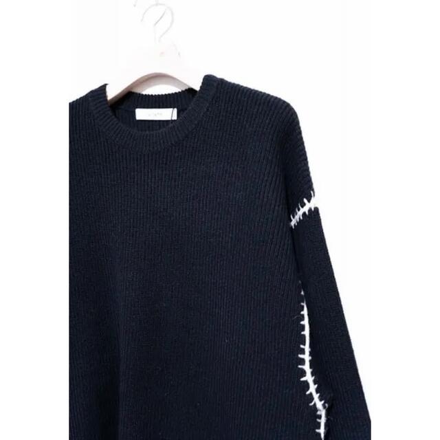 ujoh 21awアルパカ入りクルーネックニット　サイズ2stussy