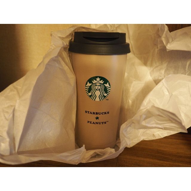 Starbucks Coffee(スターバックスコーヒー)のスターバックス　スヌーピー　タンブラー　グレー インテリア/住まい/日用品のキッチン/食器(タンブラー)の商品写真