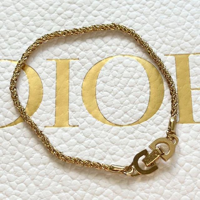 クリアランス純正 未使用級⭐︎Dior 喜平ブレスレット CD ゴールド クリアランス純正 未使用級⭐︎Dior 喜平ブレスレット CD ゴールド