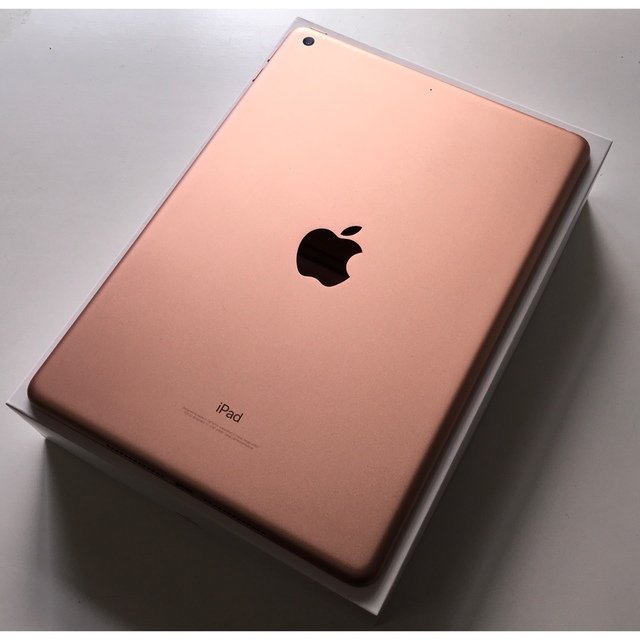 美品 iPad 第6世代 32GB Wi-Fiモデル ピンクゴールド 箱付 - www