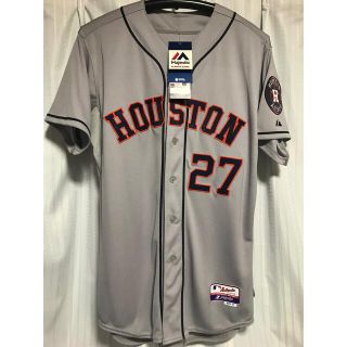 マジェスティック(Majestic)のMLB ヒューストンアストロズ ホセアルトゥーべ オーセンティックユニフォーム(ウェア)