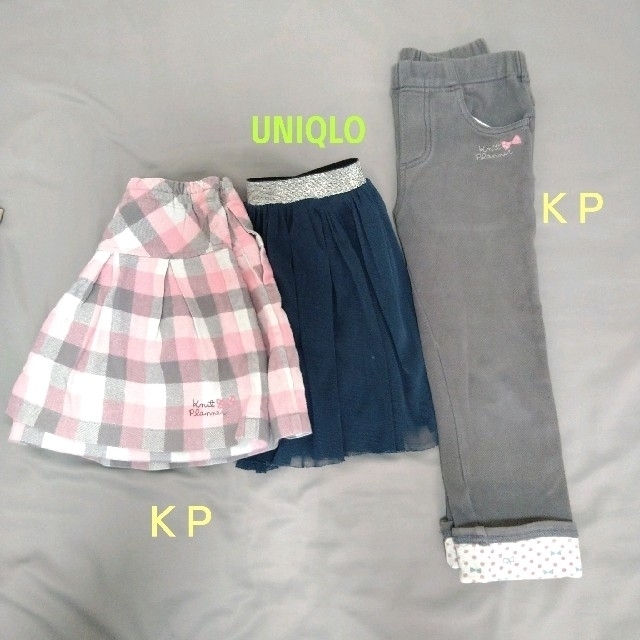 KP(ニットプランナー)の110　女の子　まとめ売り　秋冬服 キッズ/ベビー/マタニティのキッズ服女の子用(90cm~)(ジャケット/上着)の商品写真