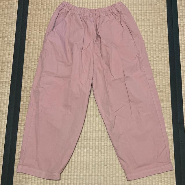 値下げ!】くらすことの日常生活着オーガニックパンツ ピンクベージュ